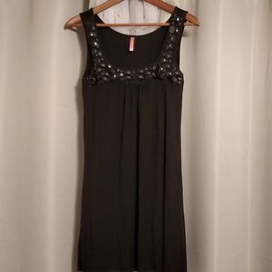 Sequence black tank top